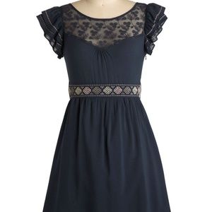 Modcloth Indie Darling Vintage Style Dress